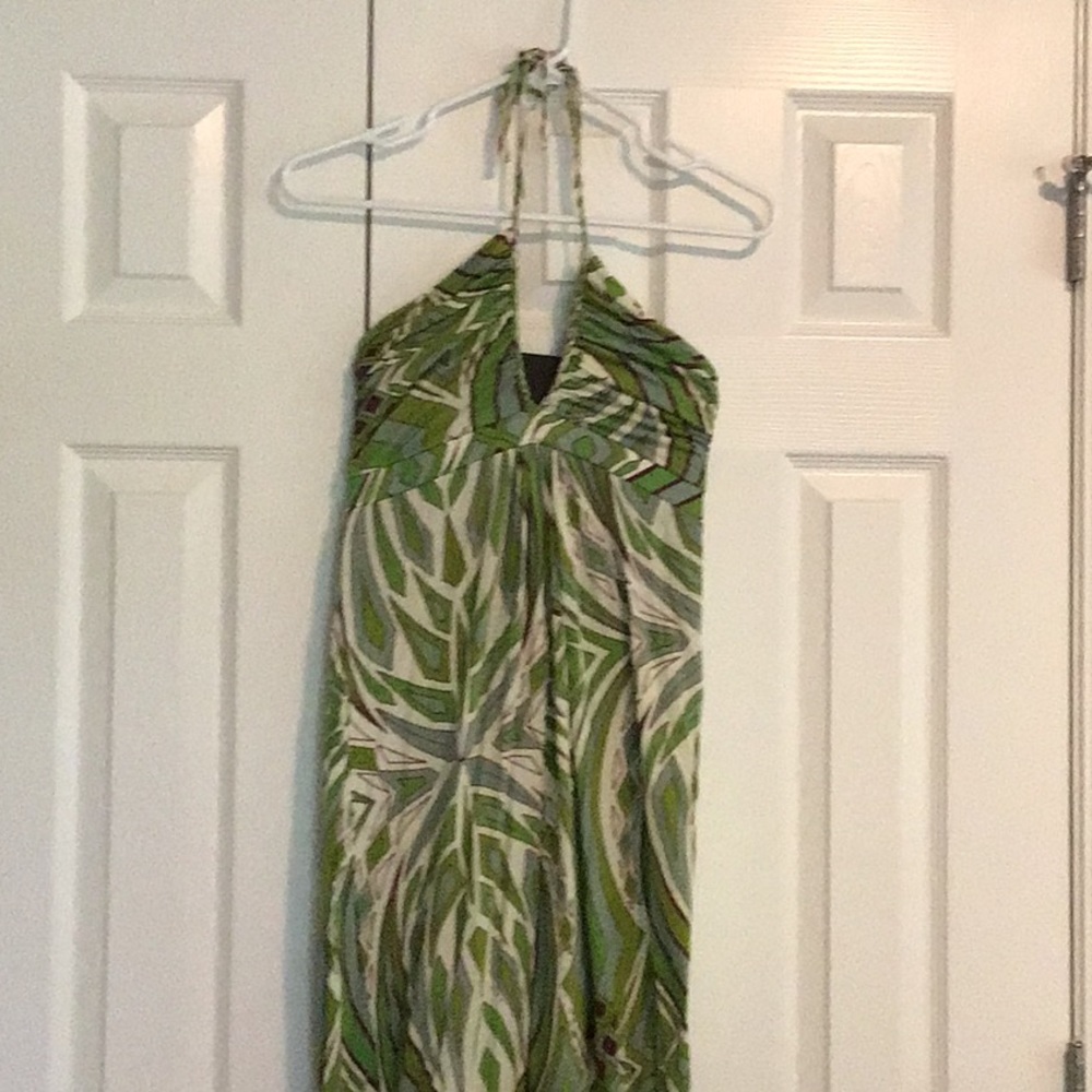 Cute sundress with Pucci-style pattern